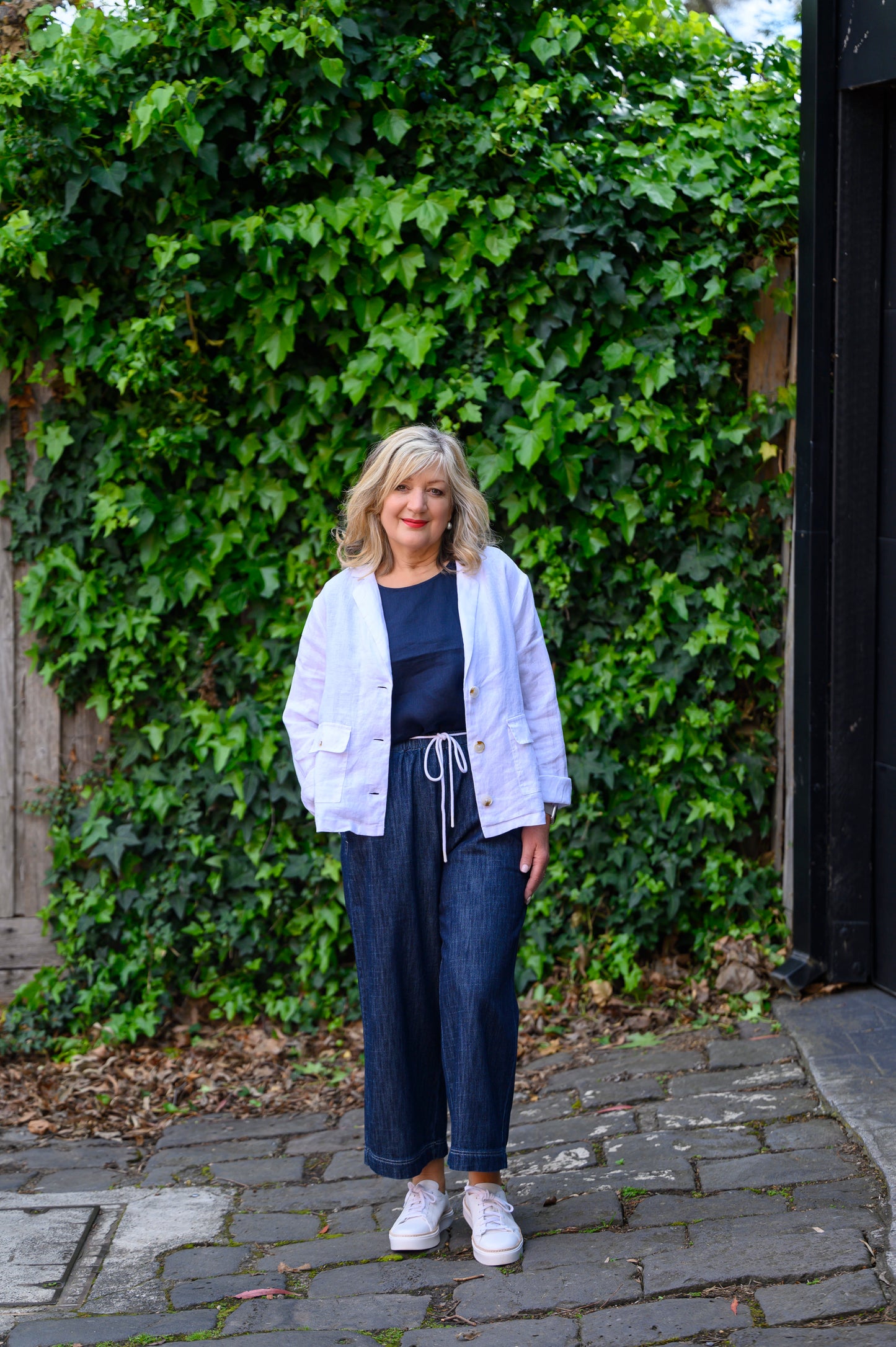 Danielle Linen Jacket