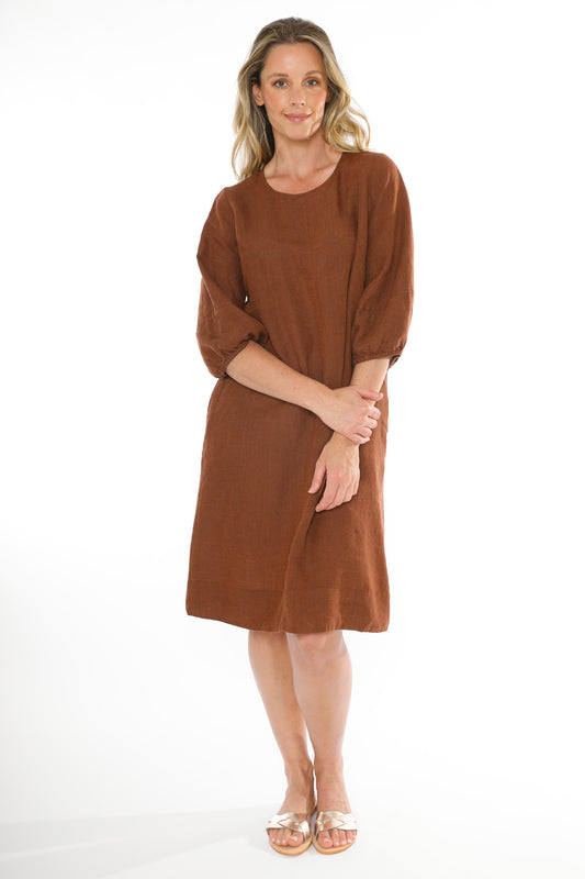 Crew Neck Dress