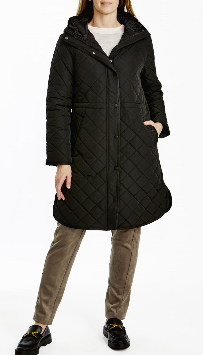 Longline Puffer Jacket