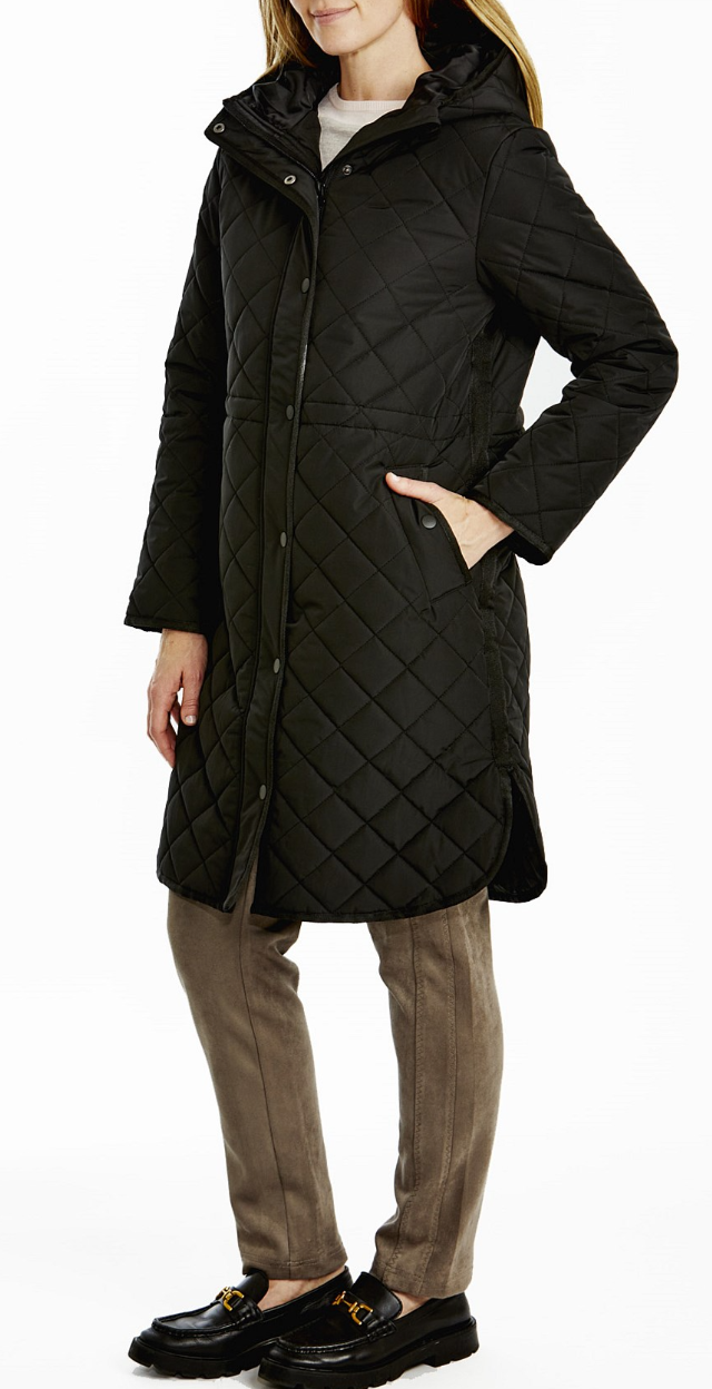 Longline Puffer Jacket