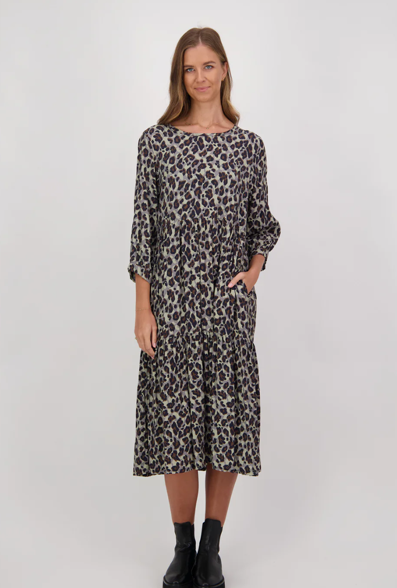 Alex Animal Dress - Briarwood-Outwears Ladies Fashion Boutique Clothing ...