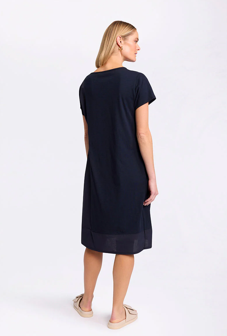 S/S Spliced Dress