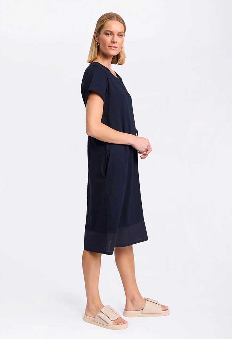 S/S Spliced Dress