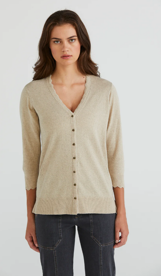 Shell Cardigan