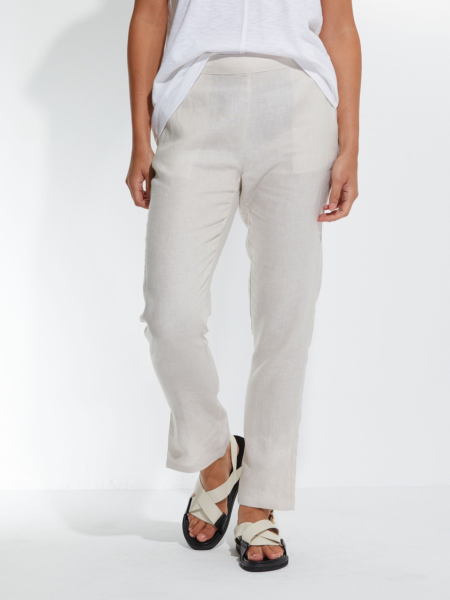 FULL LENGTH LINEN PANT